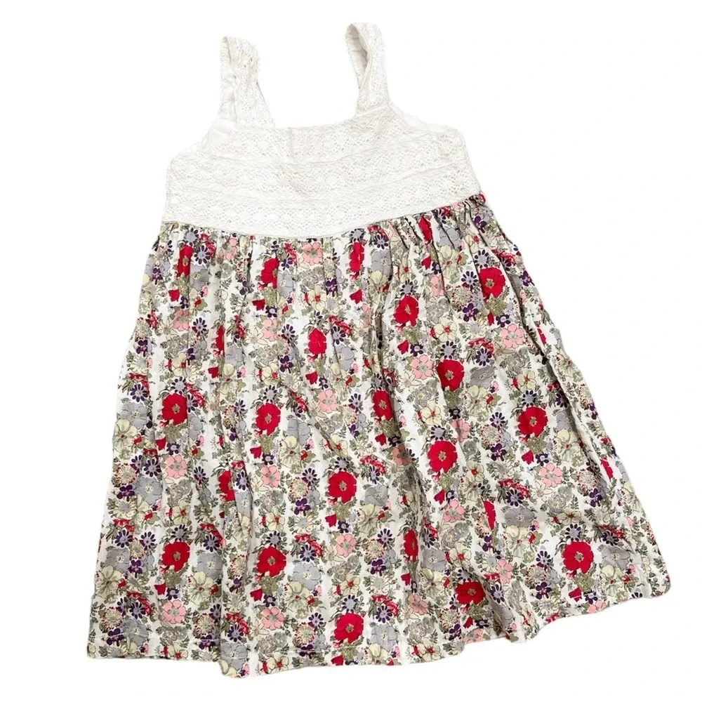 Petit Confection Crochet Top Floral Sundress